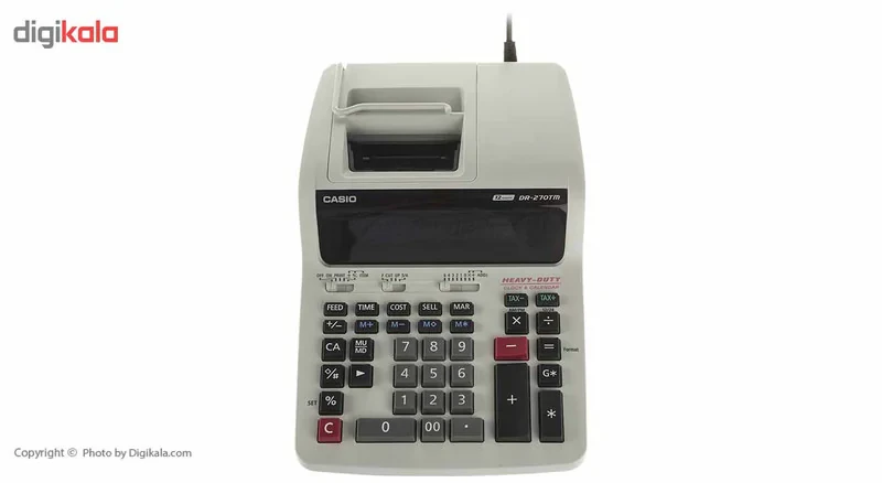 ماشین حساب کاسیو مدل DR-270TM