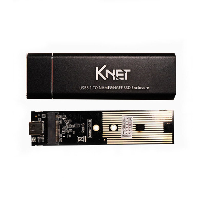 باکس هارد M.2 NVME+NGFF کی نت مدل K-BM231R1