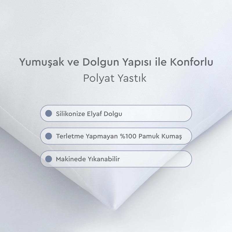 بالش یاتاش مدل Polyat سایز ۵۰*۷۰ سانتی متر