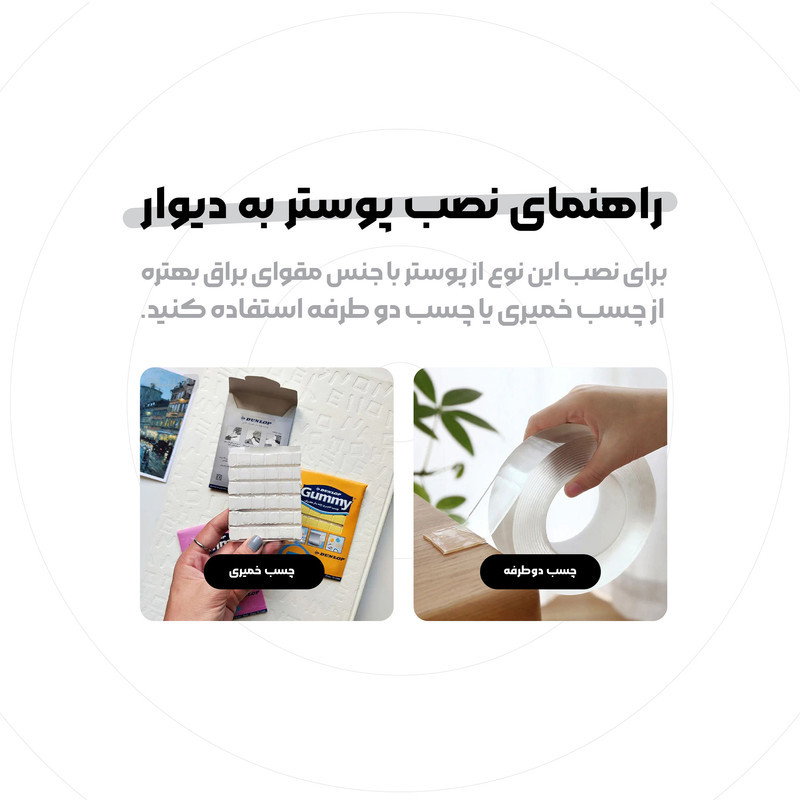 پوستر مدل مجموعه ۴ عددی طرح بلک کد ۱۲