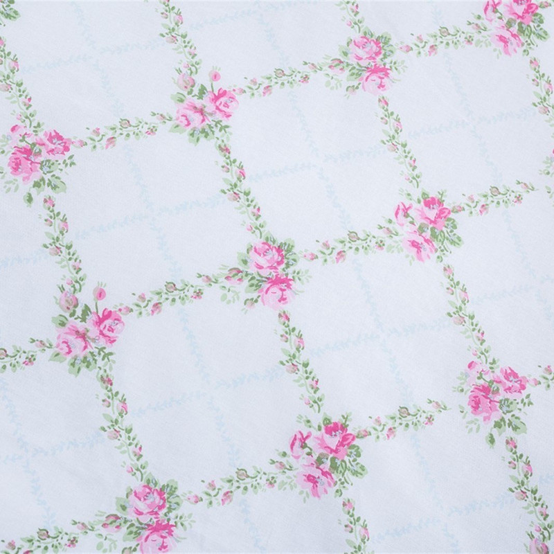 روکش لحاف پنبه انگلیش هوم مدل Rose Chain دو نفره سایز 220x200 سانتی‌متر