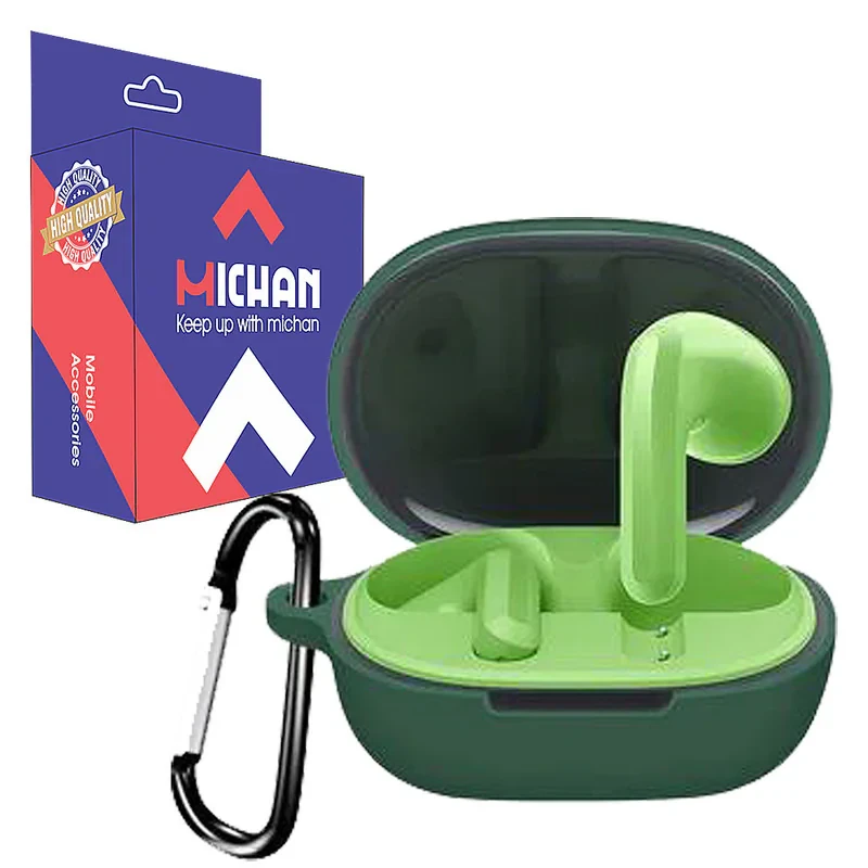 کاور میچان مدل silicone مناسب برای کیس هدفون بی سیم شیائومی Redmi Buds 4 Lite