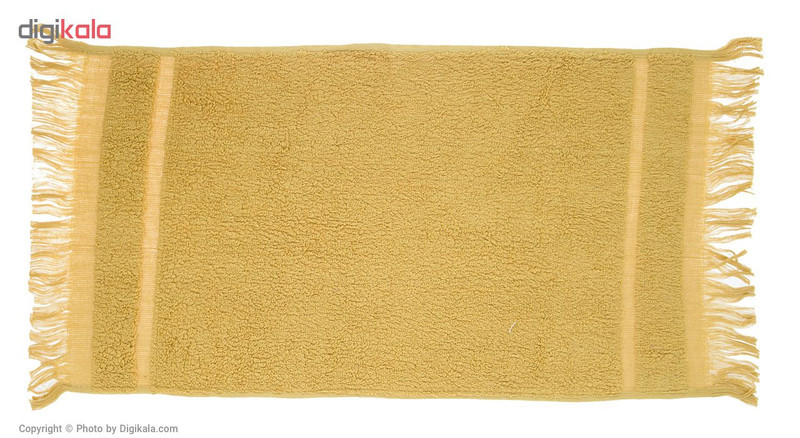 حوله دستی فرش مریم مدل A02 ابعاد 30 × 60 سانتی‌متر بسته 3 عددی