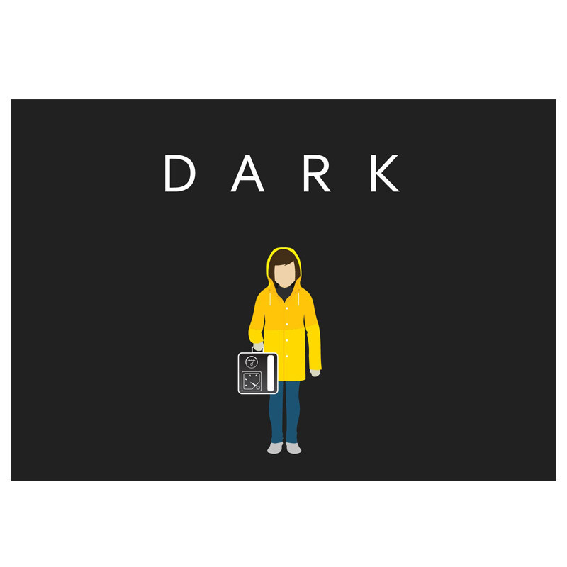 تابلو شاسی طرح سینما مدل Dark کد 961