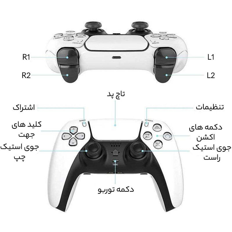 دسته بازی پلی استیشن 4 مدل T28