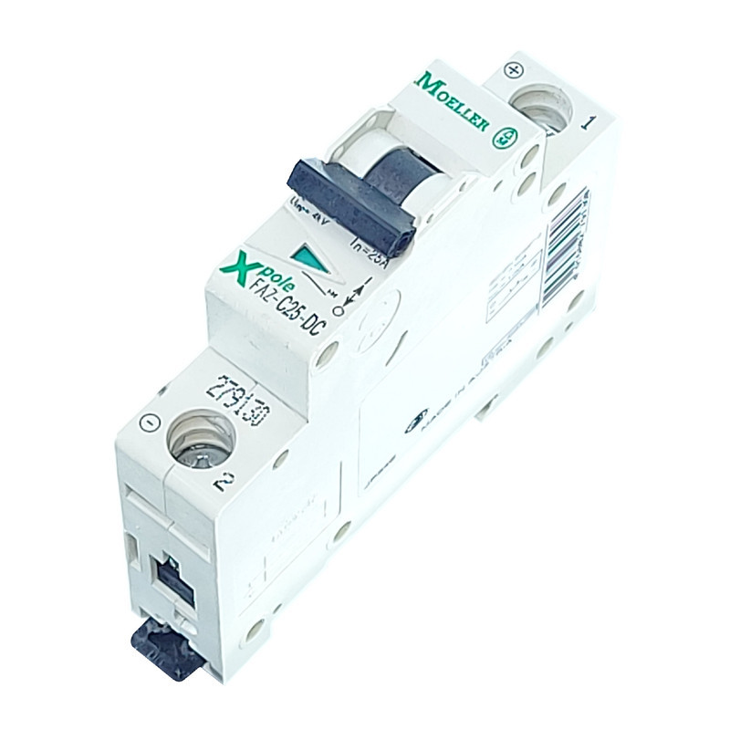 فیوز مینیاتوری تک فاز 25 آمپر مولر مدل Xpole FAZ-C25DC