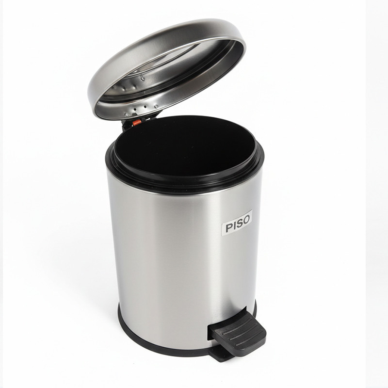 ست سطل زباله و فرچه پیسو مدل P-3-ltr گنجایش 3 لیتر