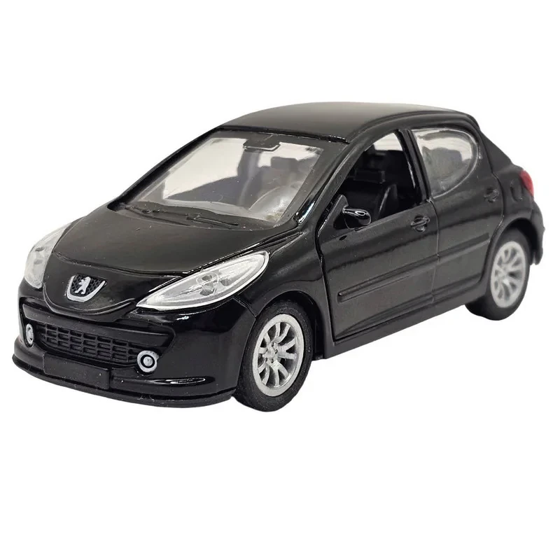 ماکت ماشین ناب سل مدل پژو 207 فلزی عقب کش  کد Peugeot 207 metal pull back naab006 scale 1:48