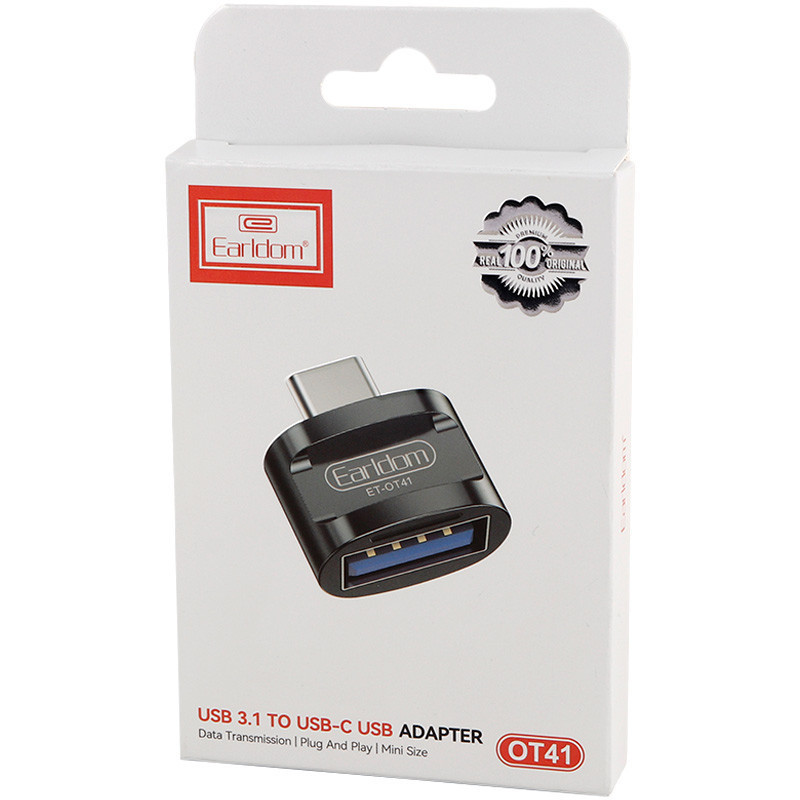 مبدل OTG USB.3 به USB-C ارلدام مدل ET-OT41 NEW PACK