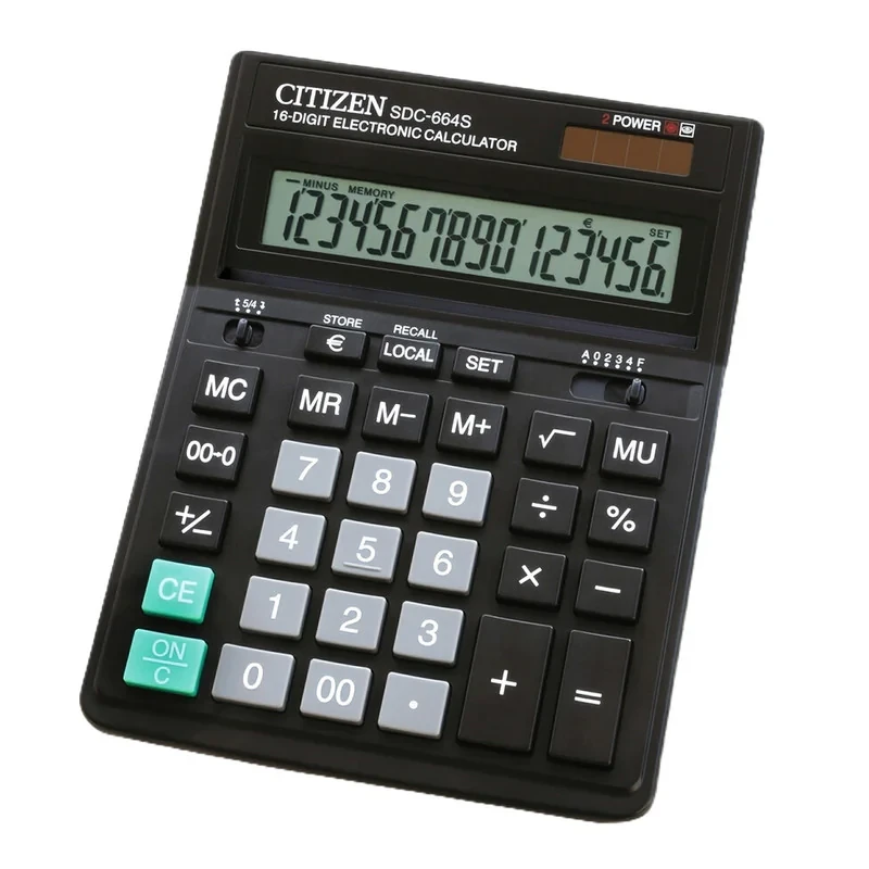 ماشین حساب سیتی زن مدل SDC-664S
