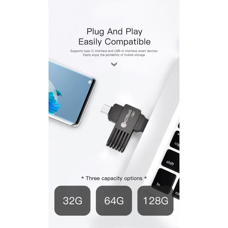 فلش مموری کوتتسی مدل CS8833 ظرفیت 128 گیگابایت