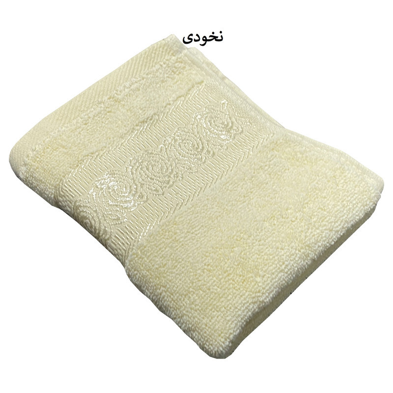 حوله دستی شایسته مدل روژان سایز 32×57 سانتی متر