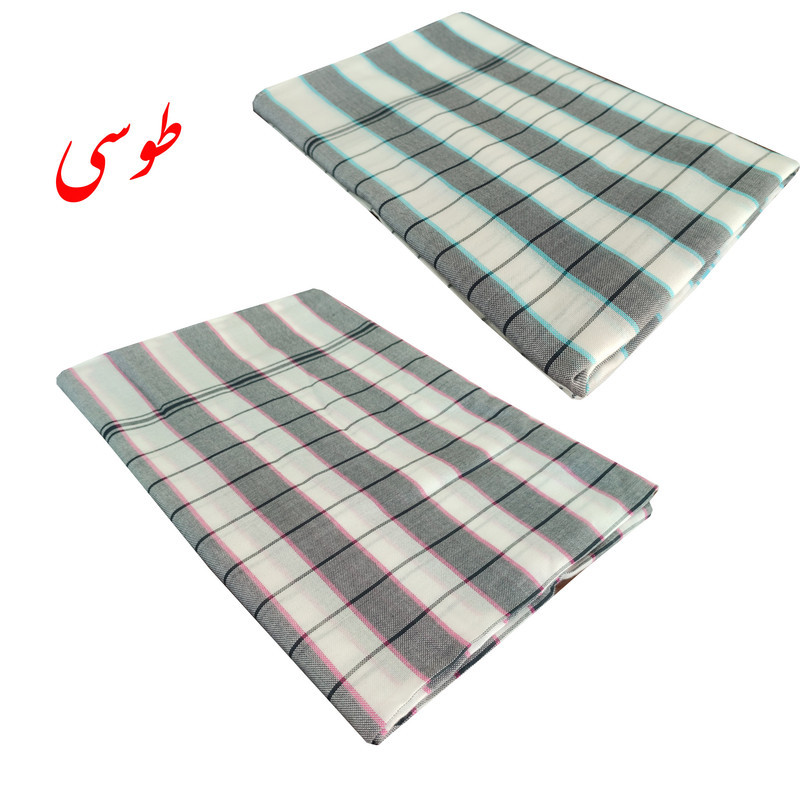 شمد یک نفره نساجی دُر هنر یزد مدل ویسکوز  سایز 240x160 سانتی‌متر