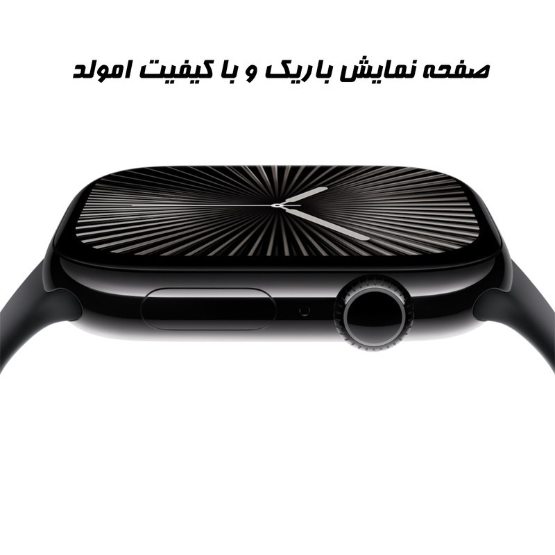 ساعت هوشمند 49 میلیمتری میکروویر مدل Watch11X با بند سیلیکونی