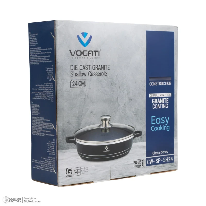 تابه گرانیت وگاتی مدل CW-SP-SH24 سایز 24