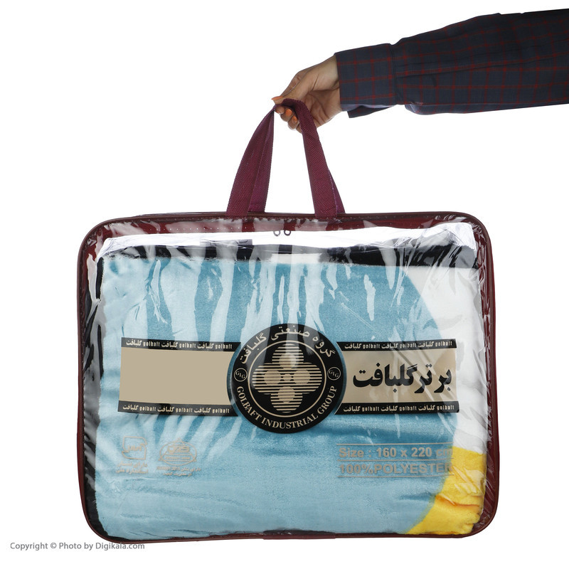 پتو گلبافت کد 324-01 سایز 220x160 سانتی متر