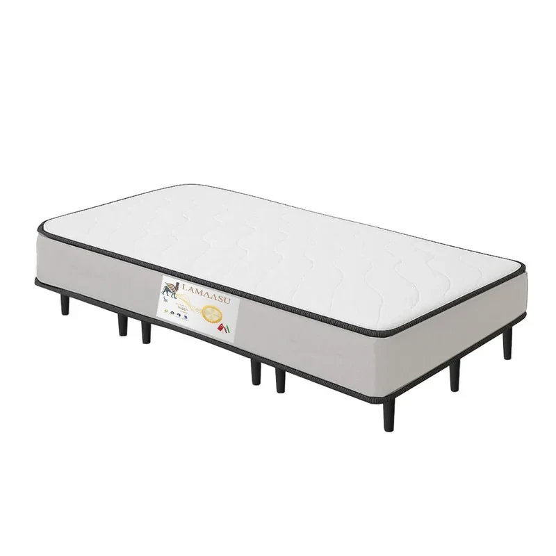 تشک طبی فنری لاماسو مدل پایه دار ATLAS01 تک نفره سایز 90×200 سانتی متر