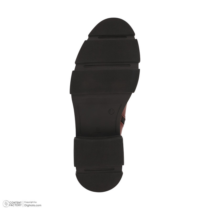 نیم بوت مردانه چرم مشهد مدل J6145-042