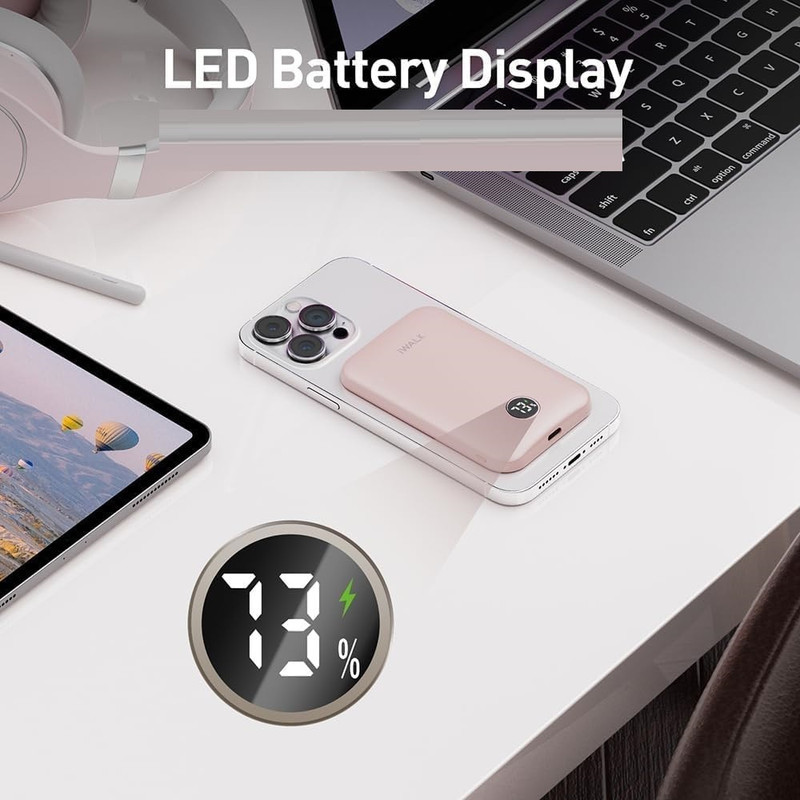 پاوربانک 18.5 وات آی واک مدل MXB008 ظرفیت 5000 میلی‌آمپرساعت