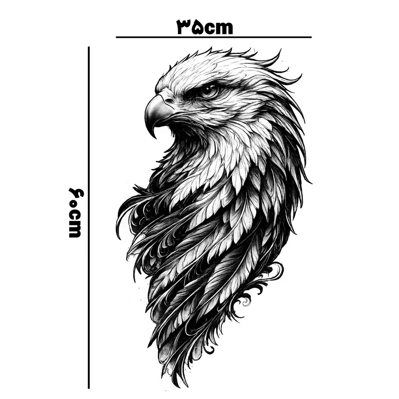 استیکر دیواری طرح عقاب کد eagle-101