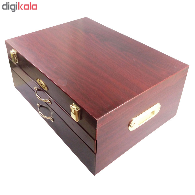 سرویس قاشق و چنگال 128 پارچه نیوهوم مدل HK800