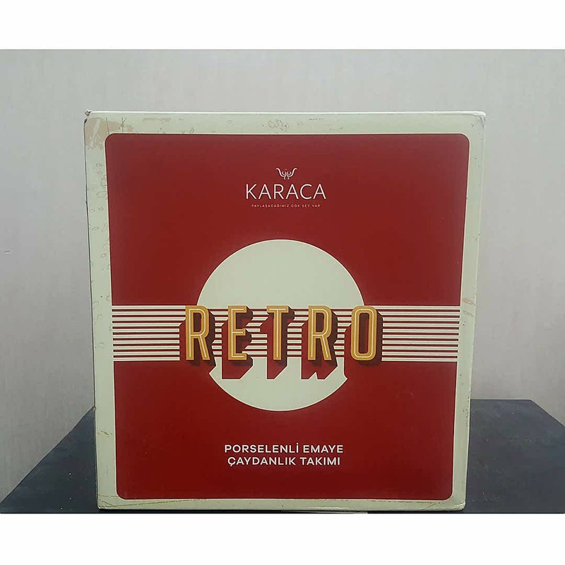 ست کتری و قوری کاراجا مدل Retro