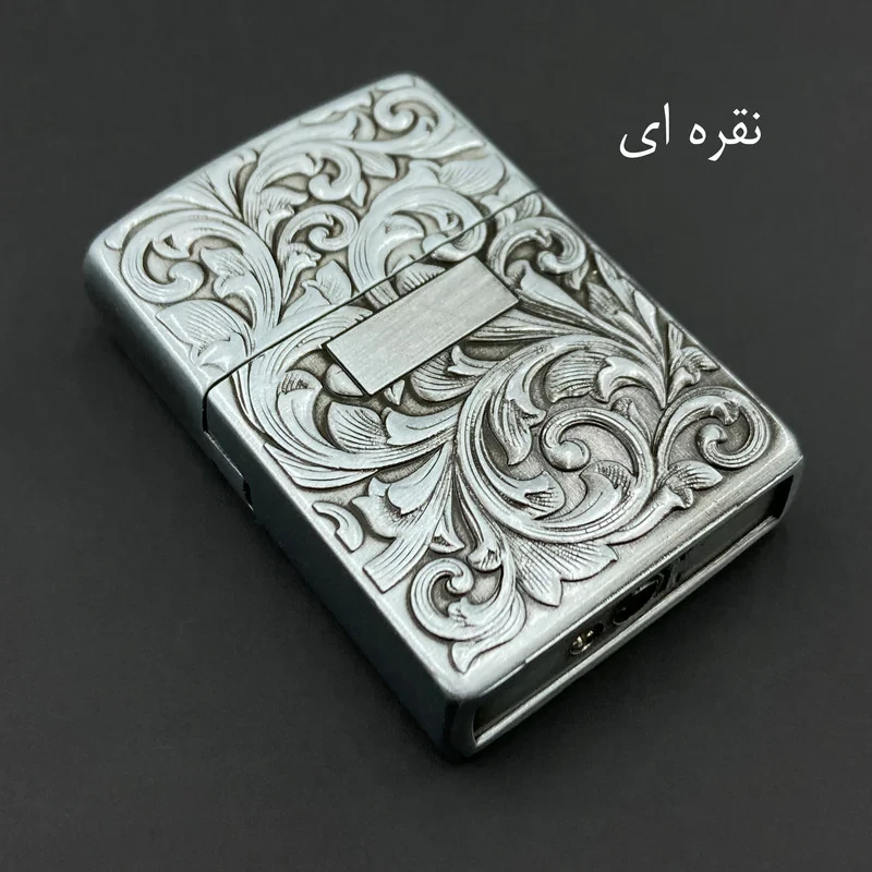 فندک مدل سنگی طرح بته جقه کد DKD-1492