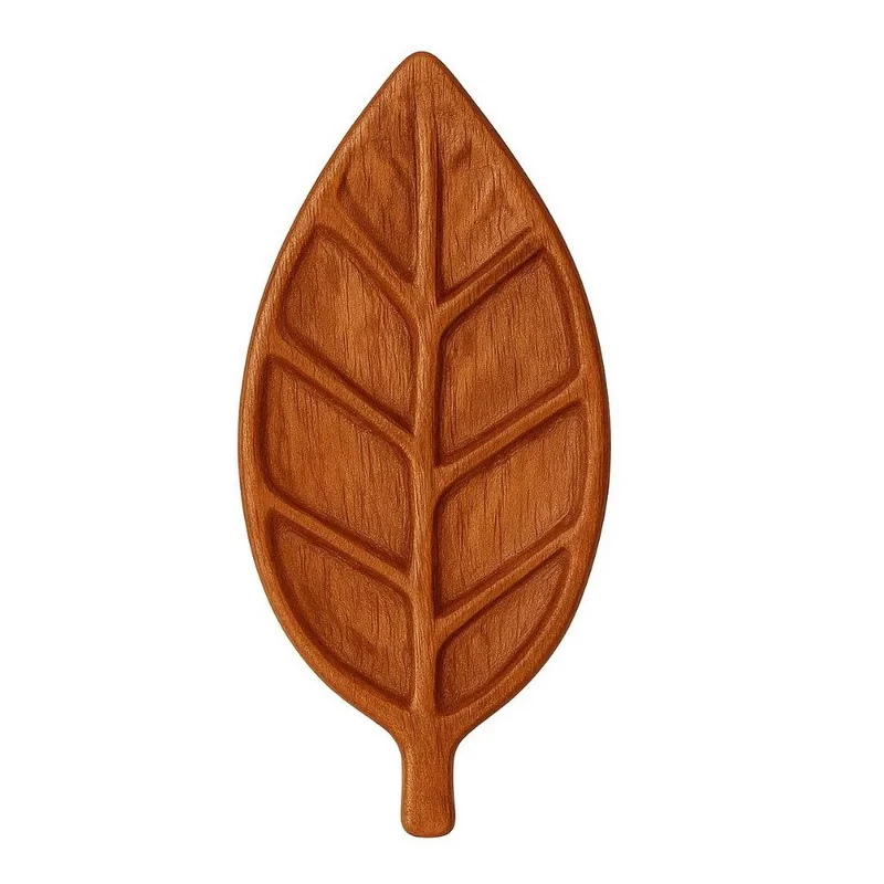 اردوخوری مدل برگ طرح چوبی