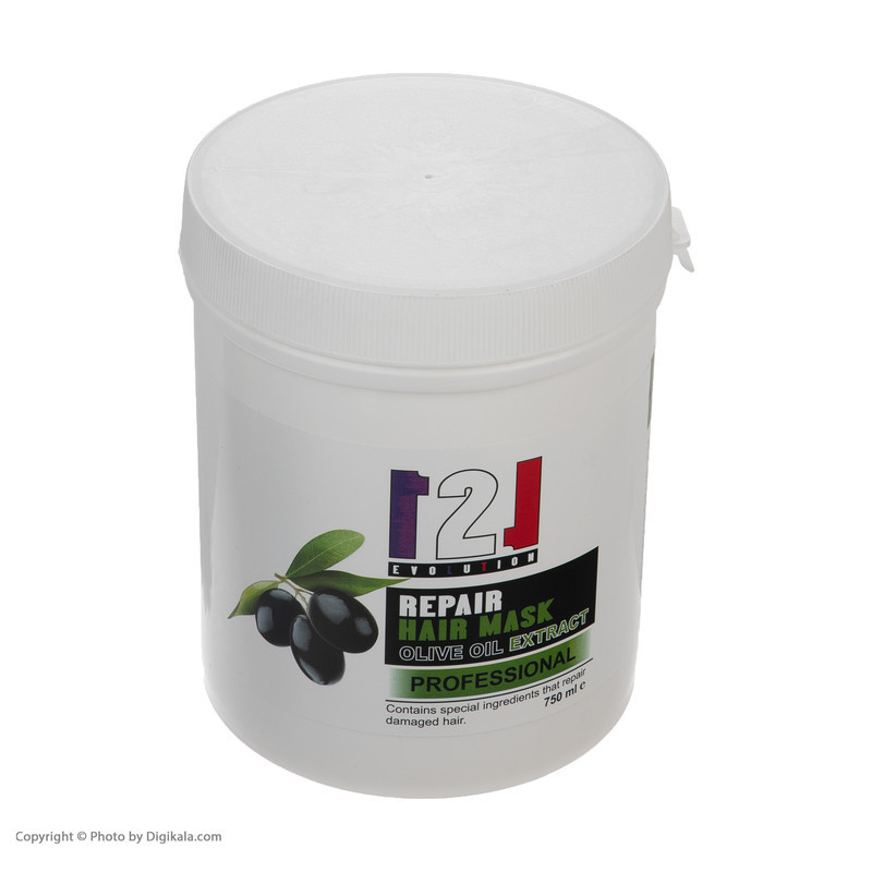ماسک مو کراتینه و تقویت کننده 121 مدل Olive حجم 750 میلی لیتر