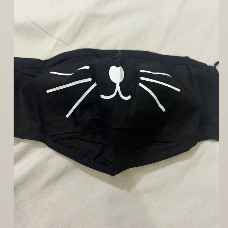 ماسک پارچه‌ای دو لایه آی ام مدل Bo90 بسته 6 عددی