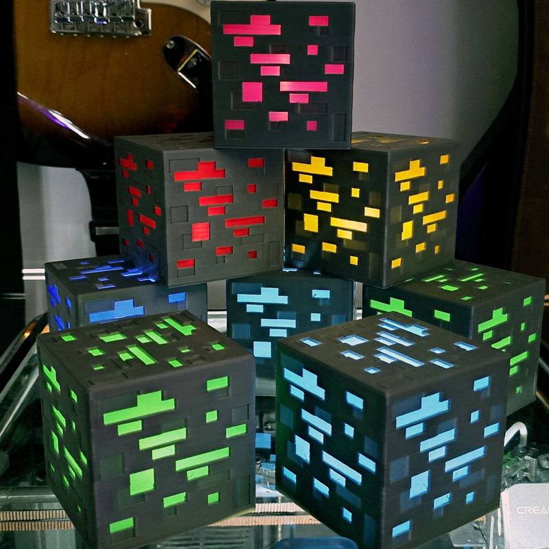 لایت باکس گیمینگ مدل MINECRAFT ORE TEA