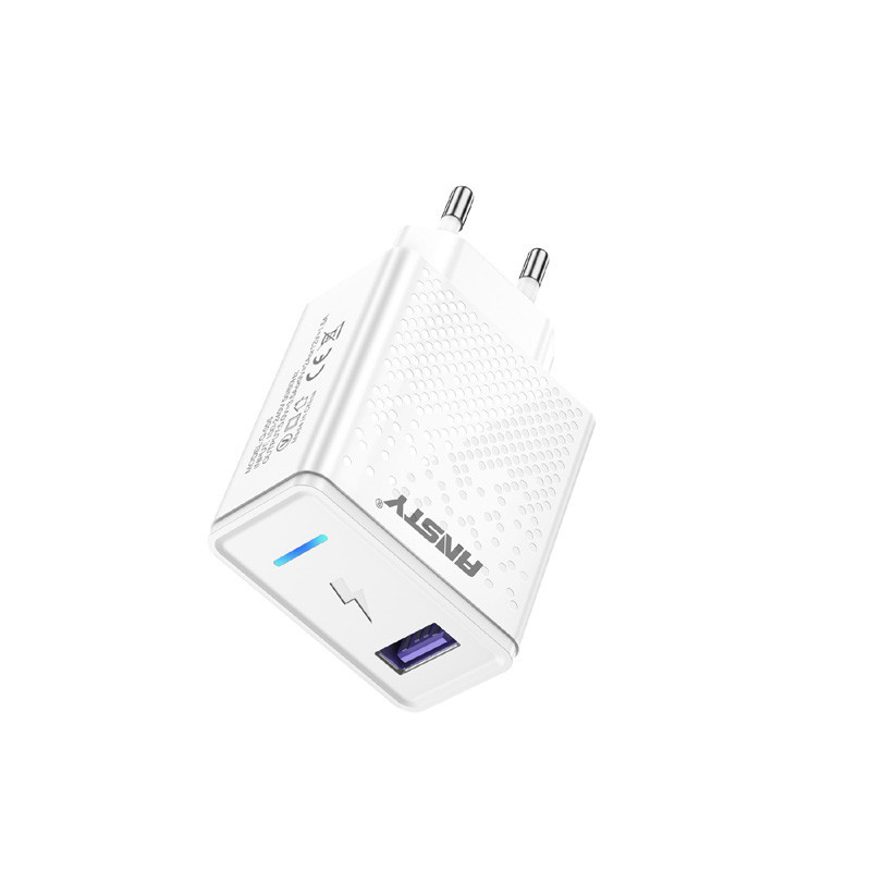 شارژر دیواری 25 وات انستی مدل A15 به همراه کابل تبدیل USB-C