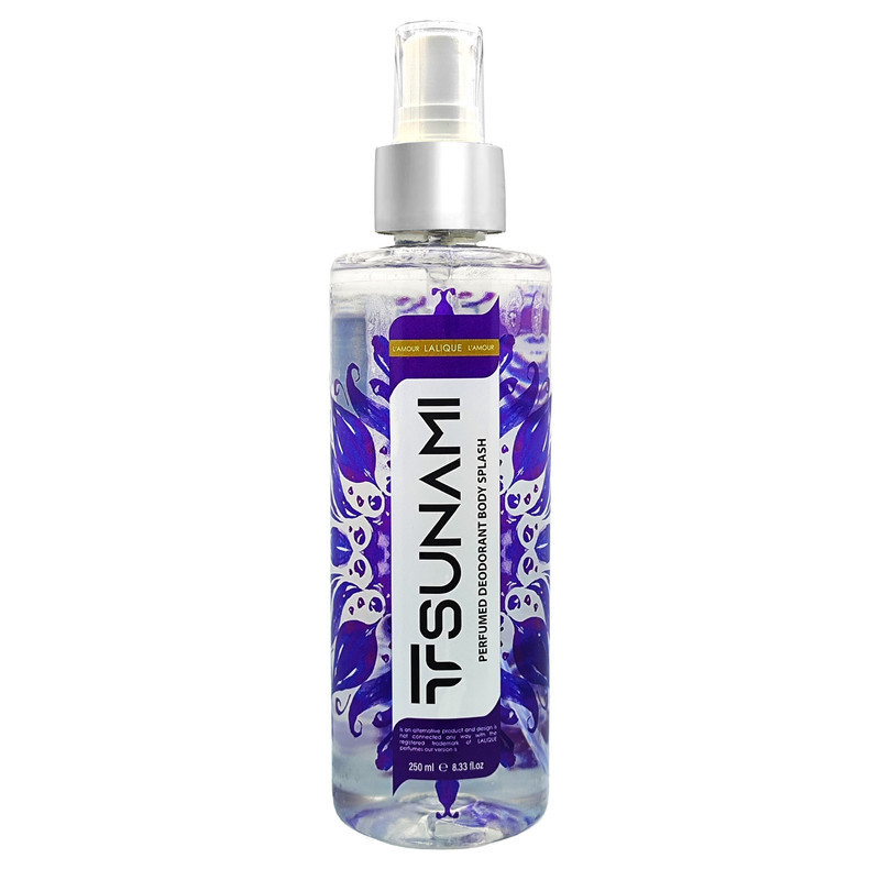 بادی اسپلش زنانه تسونامی مدل لالیک لامور حجم  250 میلی لیتر