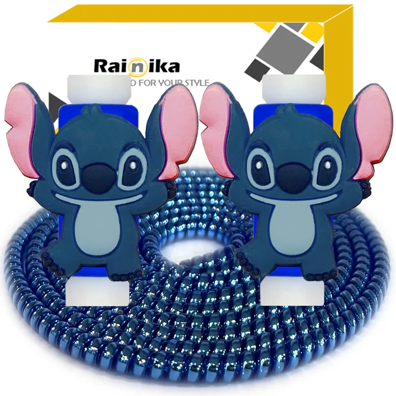 محافظ کابل شارژر و هندزفری رینیکا مدل Stitch AAA 03 مجموعه 3 عددی