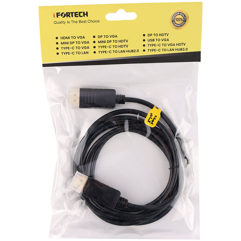 کابل Display Port ای فورتج مدل Dp-03 طول 1.8 متر