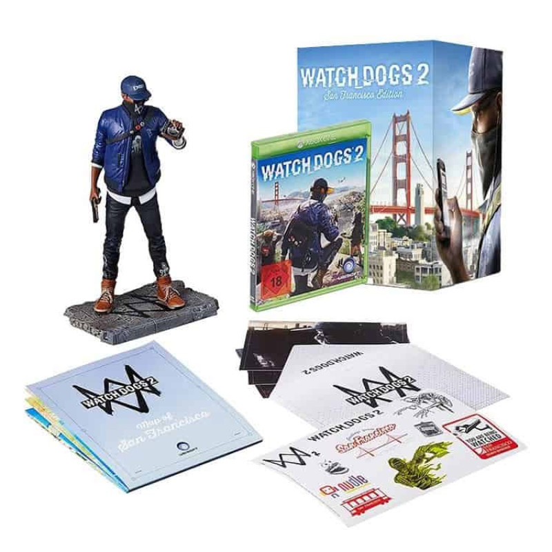 بازی یوبی سافت Watch Dogs 2 مخصوص XBOX ONE نسخه کالکتور