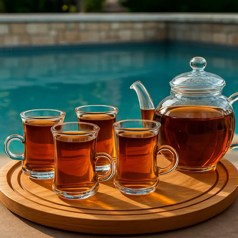 فنجان دیاموند مدل کمر باریک ایزابلا بسته 6 عددی
