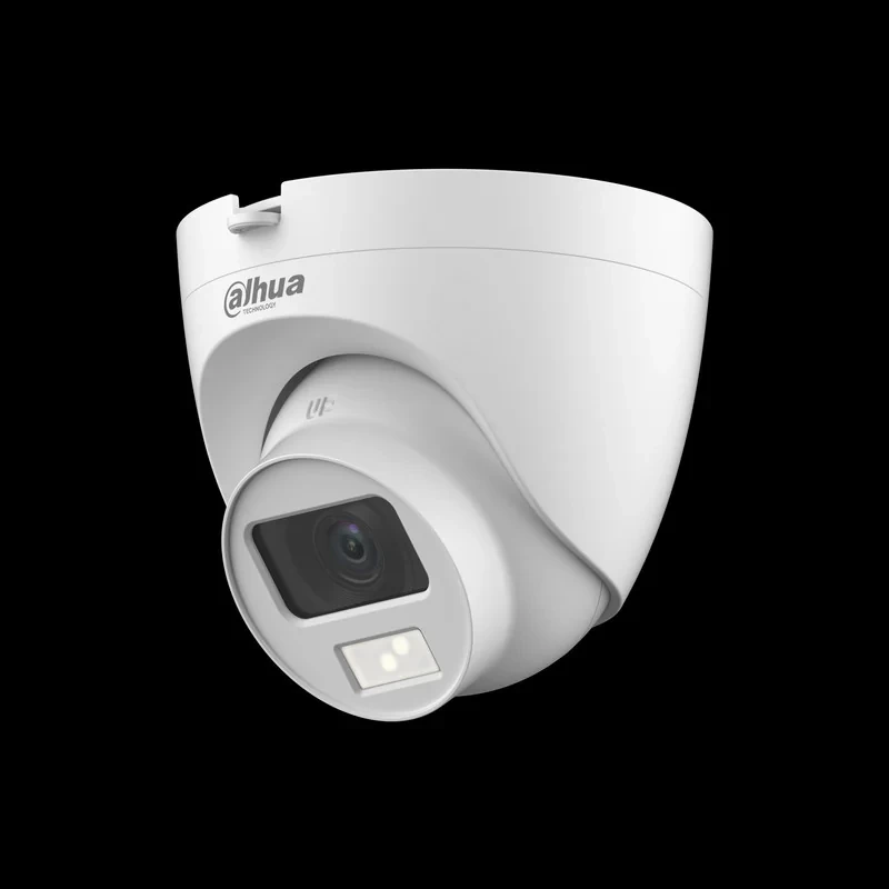 دوربین مداربسته دام آنالوگ داهوا مدل HAC-HDW1200CLQP-IL-A با حسگر CMOS 2 مگاپیکسل، دید در شب 20 متر، قابلیت ضبط صدا، دوال لایت و استاندارد IP67 مقاوم در برابر آب و گرد و غبار