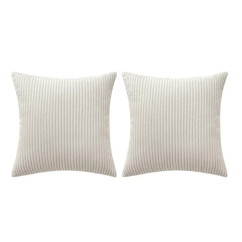 کاور کوسن کالامیر مدل راه راه سایز 40×40سانتی متر مجموعه 2 عددی