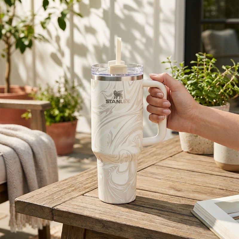 ماگ سفری  مدل Quencher H2.0 FlowState Tumbler گنجاش 1.18 لیتر