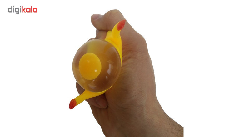مرغ تخم گذار ضد استرس مدل Chicken Squishy بسته 3 عددی