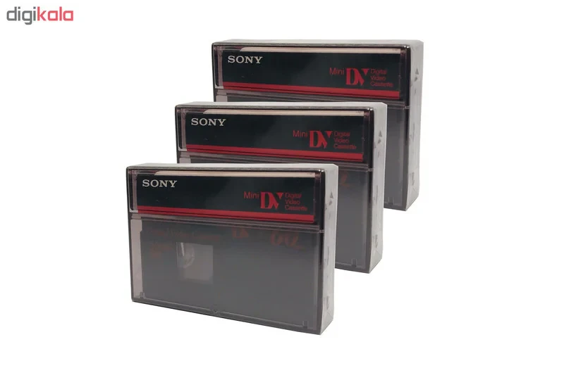 فیلم mini DV سونی مدل 3DVM60R بسته 3 عددی
