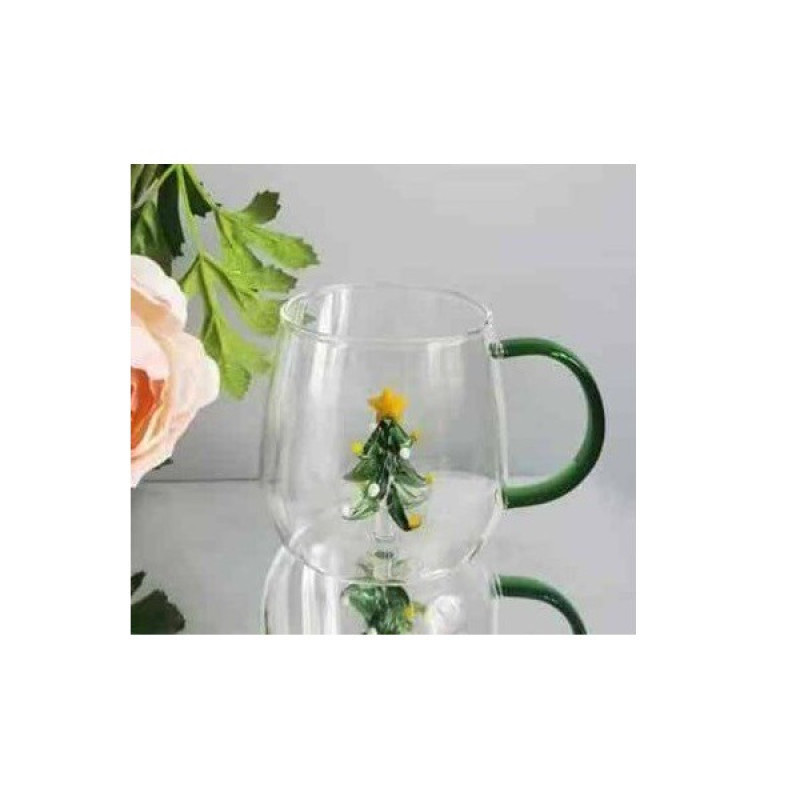 لیوان مدل کریسمس درختی کد 1369n 5700