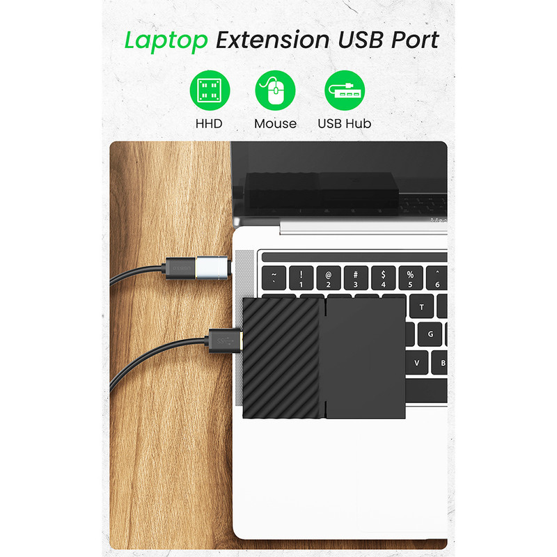 مبدل USB OTG به USB-C مدل PM304