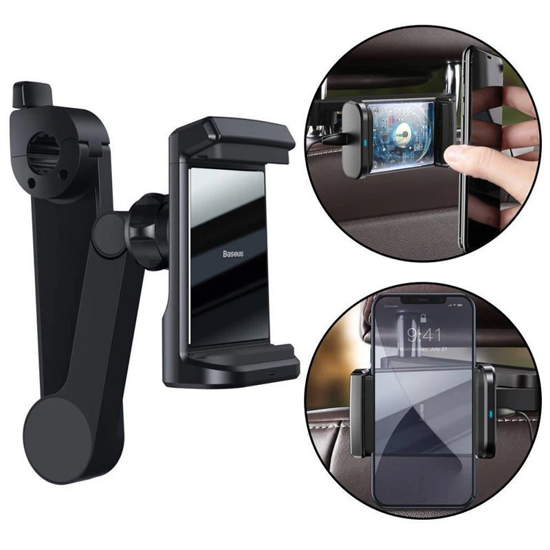 پایه نگهدارنده گوشی موبایل و تبلت بیسوس مدل BackSeat WXHZ