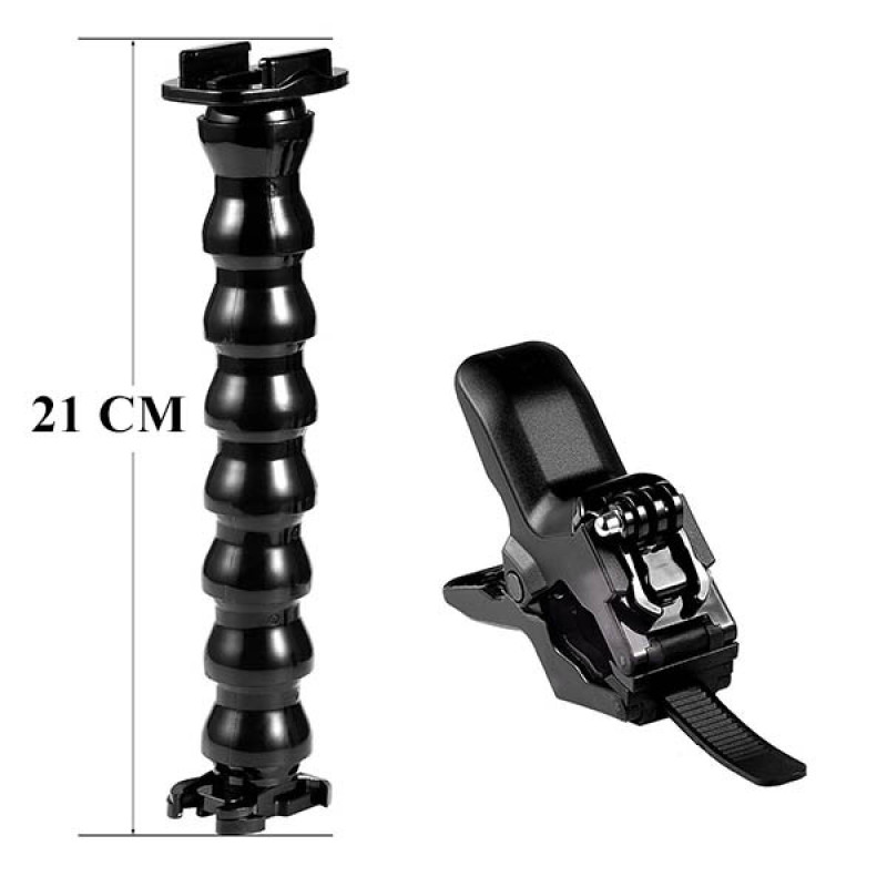 پایه نگهدارنده دوربین مدل Gooseneck Clamp مناسب برای دوربین ورزشی گوپرو