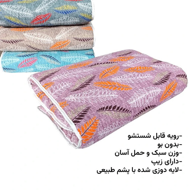 تشک مهمان اِسپی توره مدل برگ 2 نفره سایز 150*190 سانتی متر