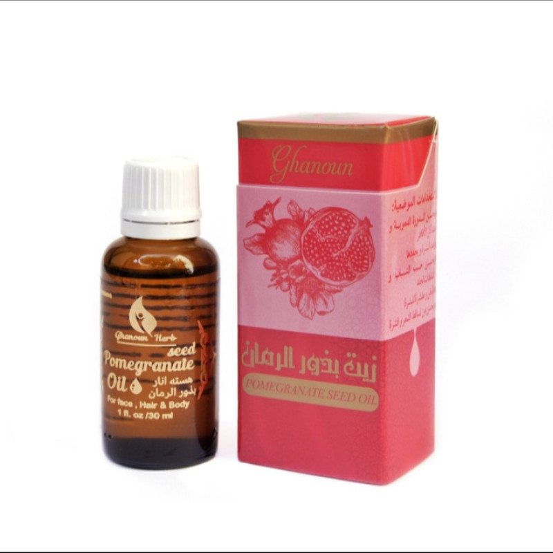 روغن هسته انار خالص گیاه قانون مدل 3X حجم 30 میلی‌لیتر با خواص جوان‌ساز، سفت‌کننده پوست، بهبود آکنه، ترک پوست، تقویت مو و ناخن، قابض و لایه‌بردار