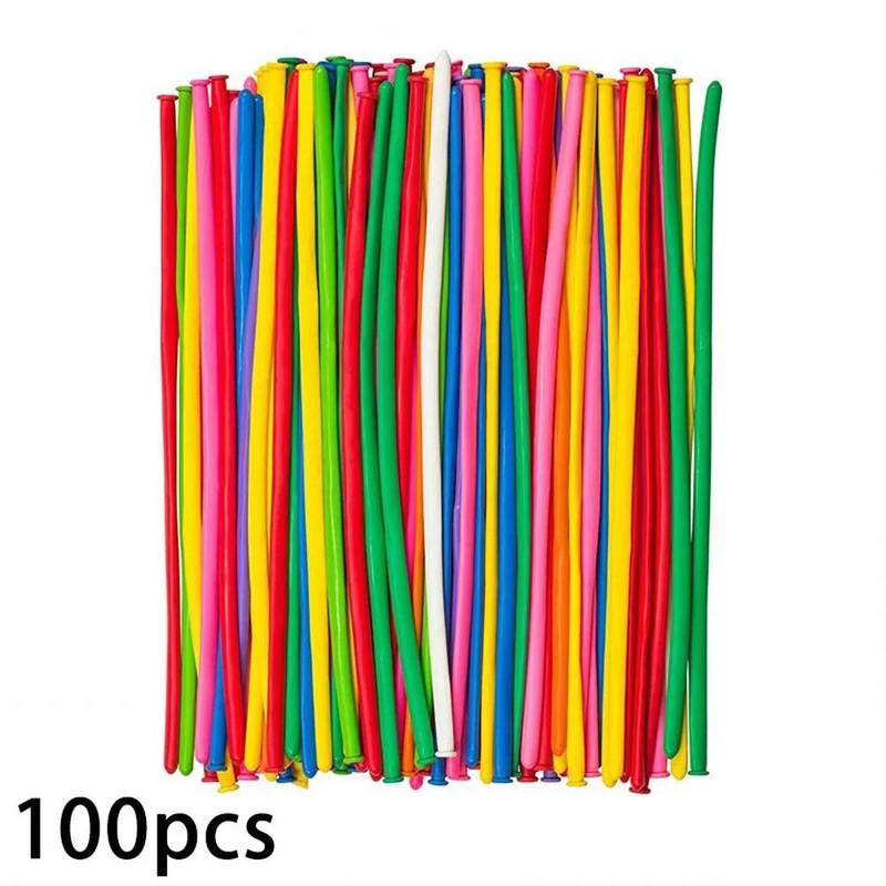 بادکنک مدل ماری ساده بسته 100 عددی