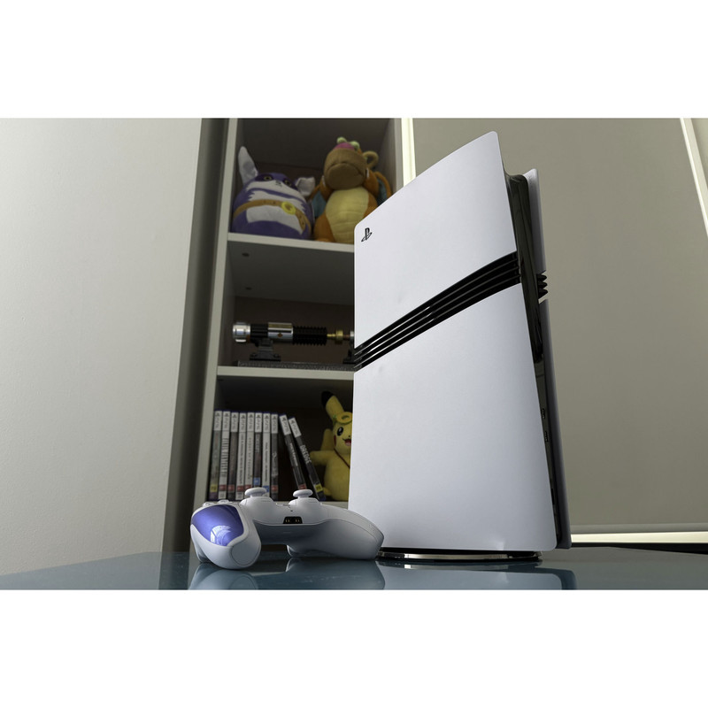 کنسول بازی سونی مدل PlayStation 5 Pro ریجن اروپا نسخه دیجیتال ظرفیت 2 ترابایت به همراه دسته اضافه